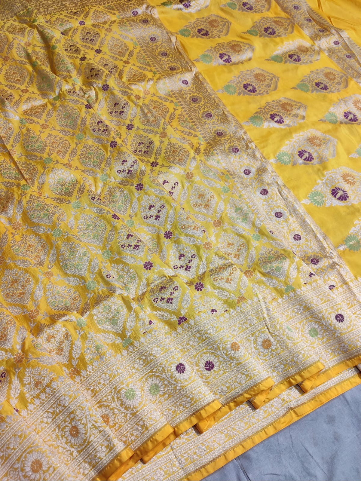 Banarsi exclusive handloom Katan silk sarees