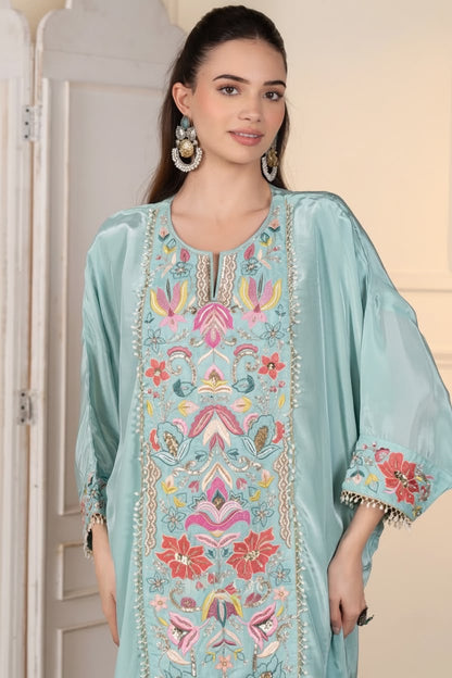 Women kaftan cord set Partywear cord set