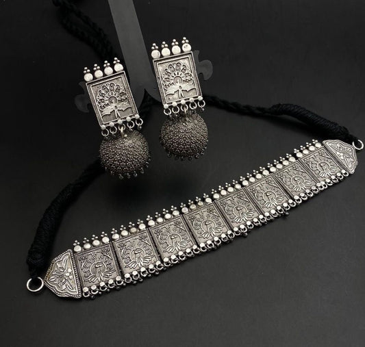 Ganesha inspired necklace set choker set Indian chokers