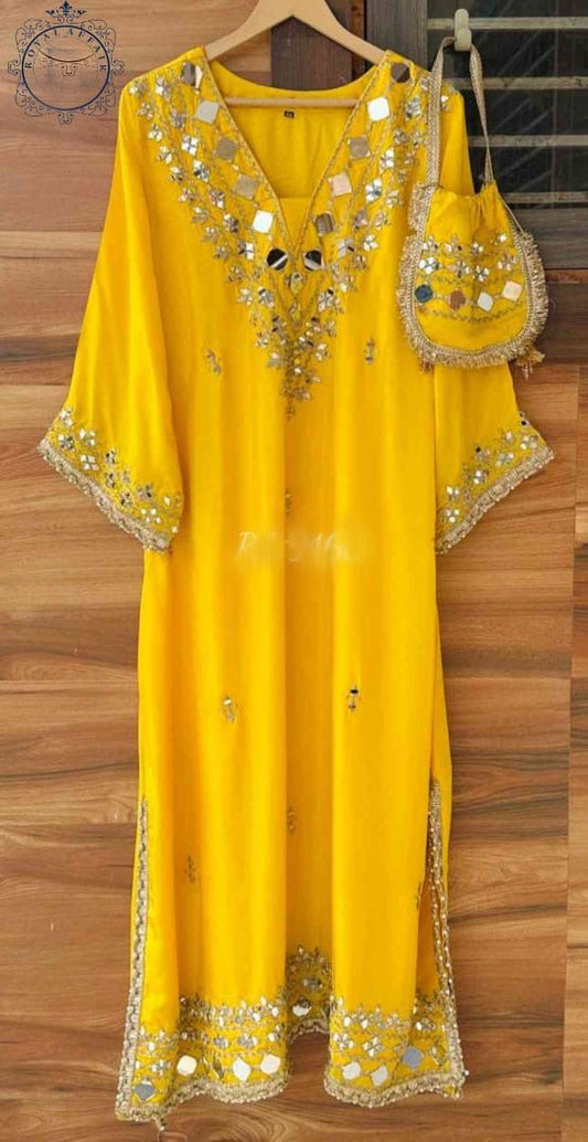 Silk designer shirt dress Partywear dresses