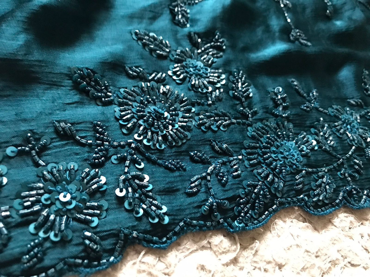 Teal green premium saree Indian saree wedding sarees blouse Partywear sari