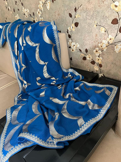 Celebrity inspired sequence partywear sarees