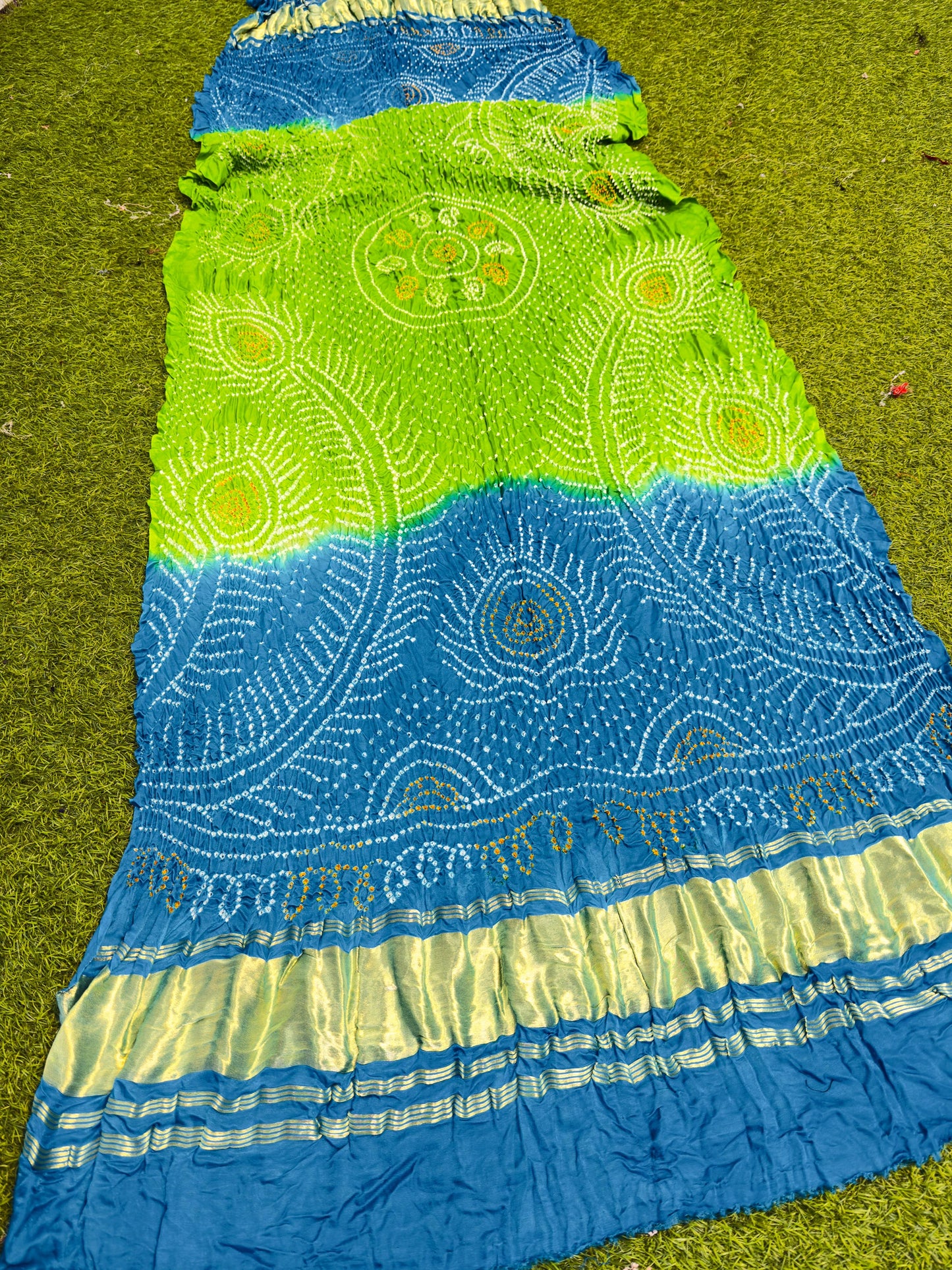 Indian dupatta gajji silk dupatta bandhani dupattas
