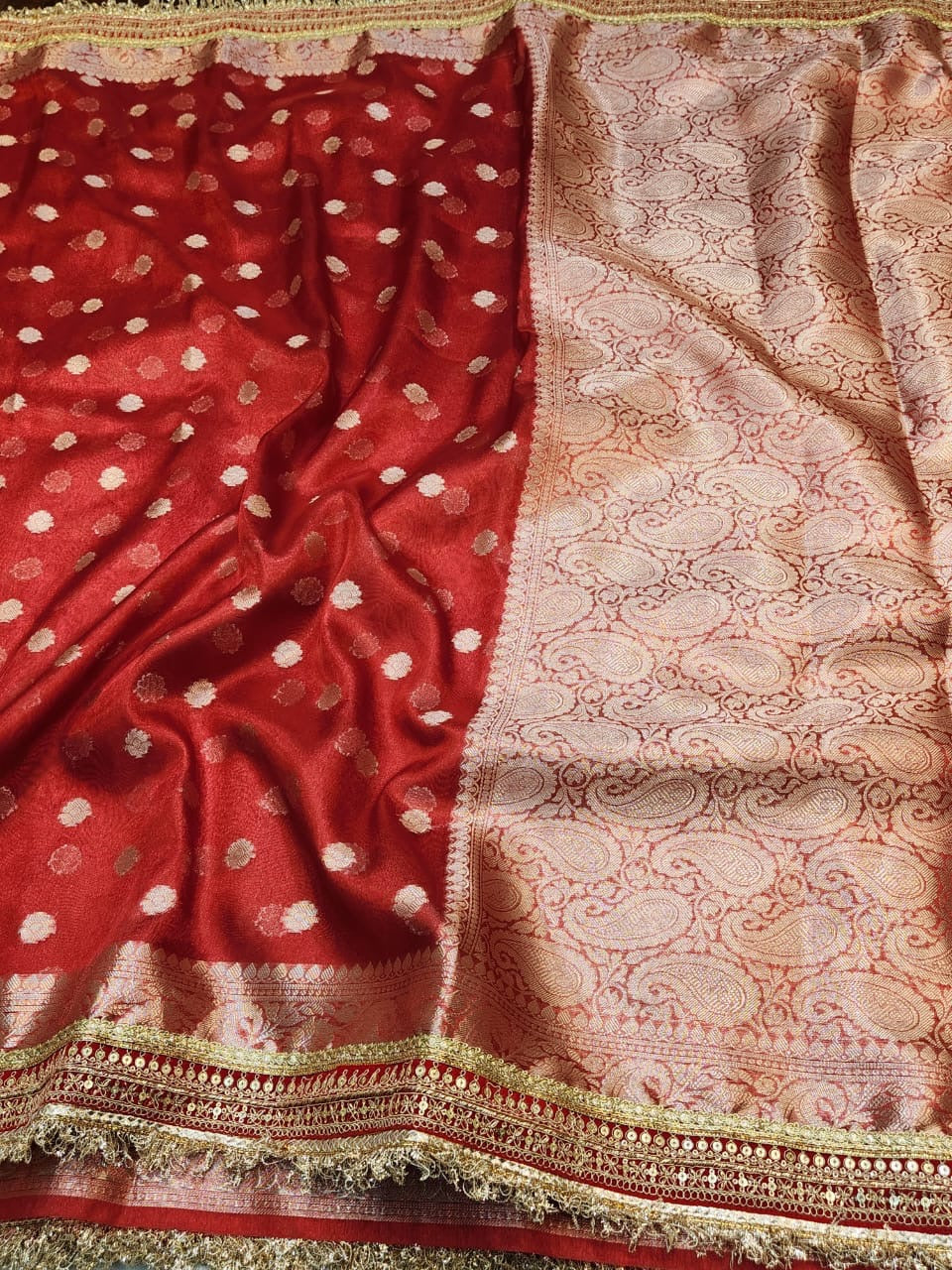 Tissue silk saree Indian wedding saree designer sarees