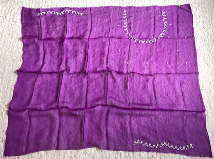 Ninashi premium organza silk partywear saree