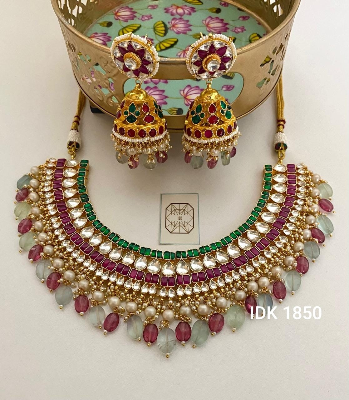 Romera Kundan set Indian Wedding jewellery set bridal set