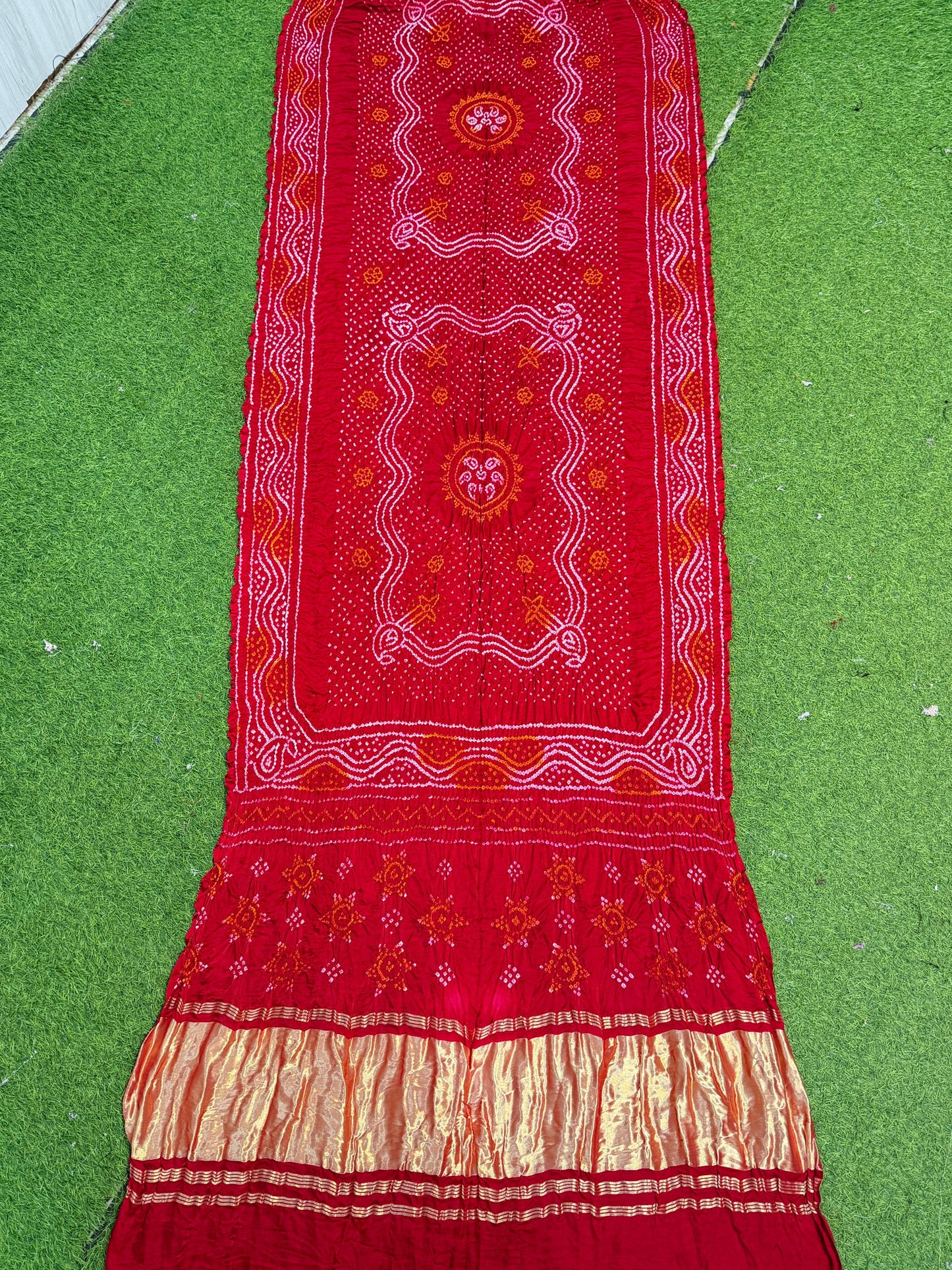Bandhani dupatta gajji silk dupatta Indian dupatta