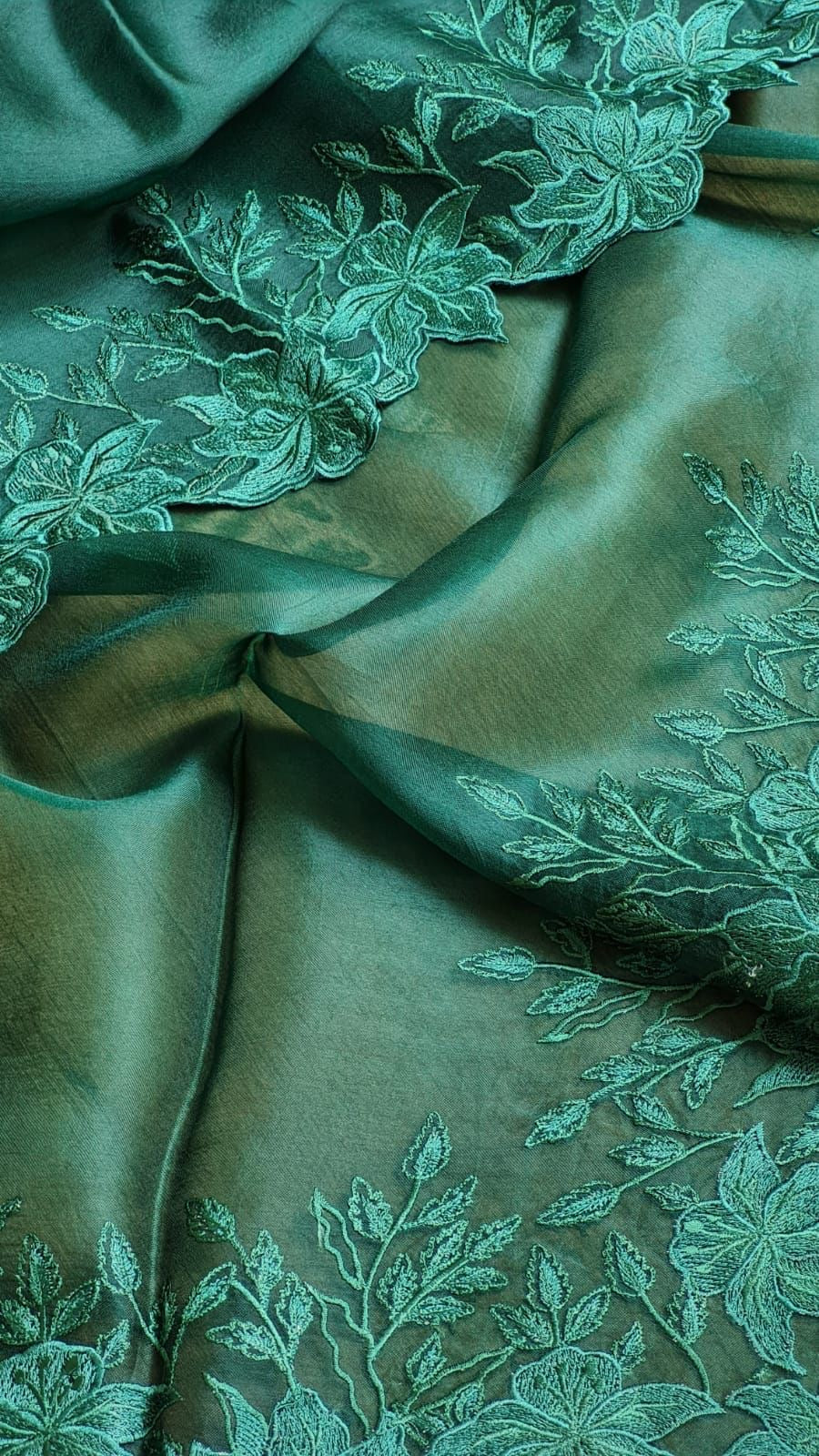 Anikashi Organza Saree Partywear saree blouse