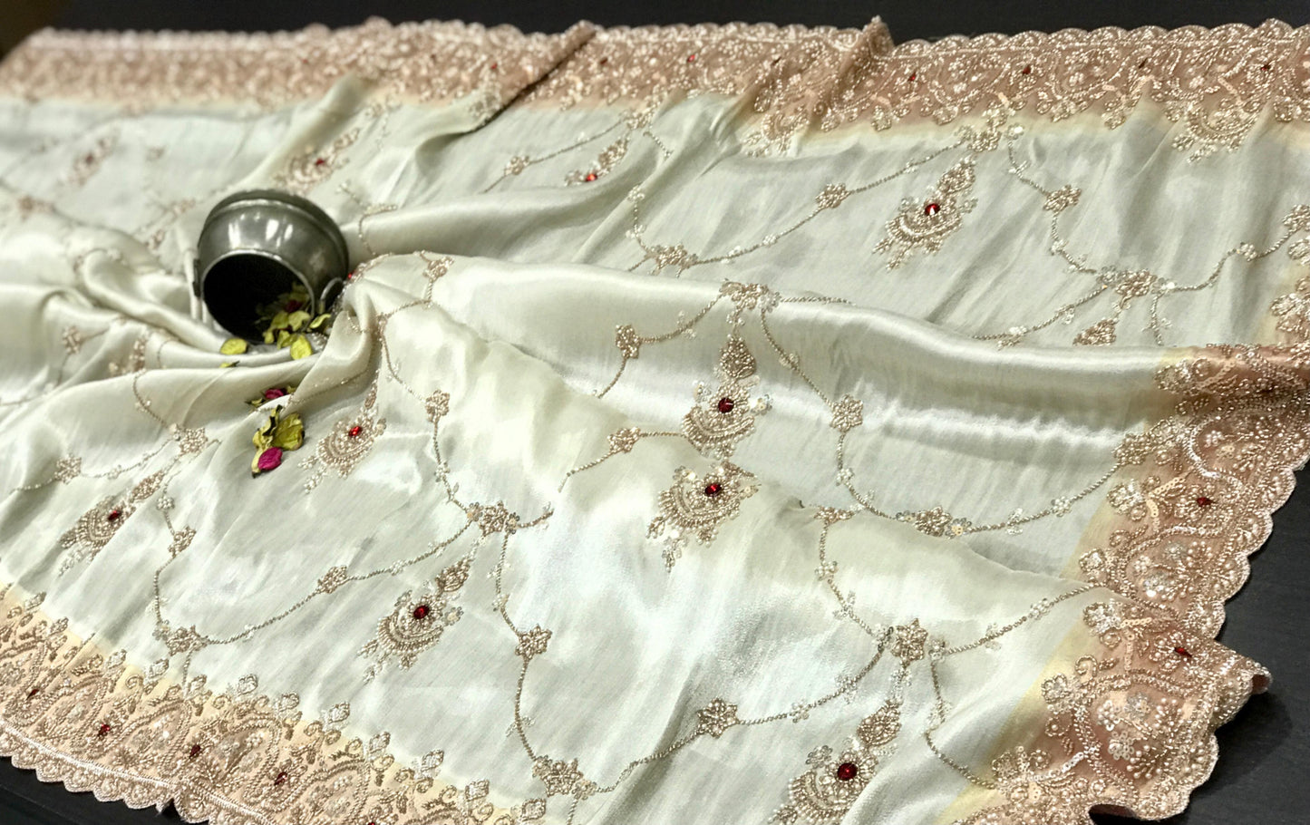 Silk Kanjeevaram saree handmade sari blouse Indian sarees