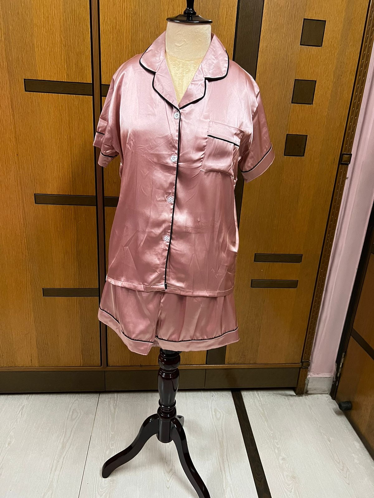 Satin Night Suit imported Fabric