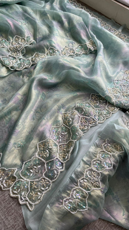 Soft tissue silk saree indism sarees