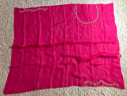 Ninashi premium organza silk partywear saree