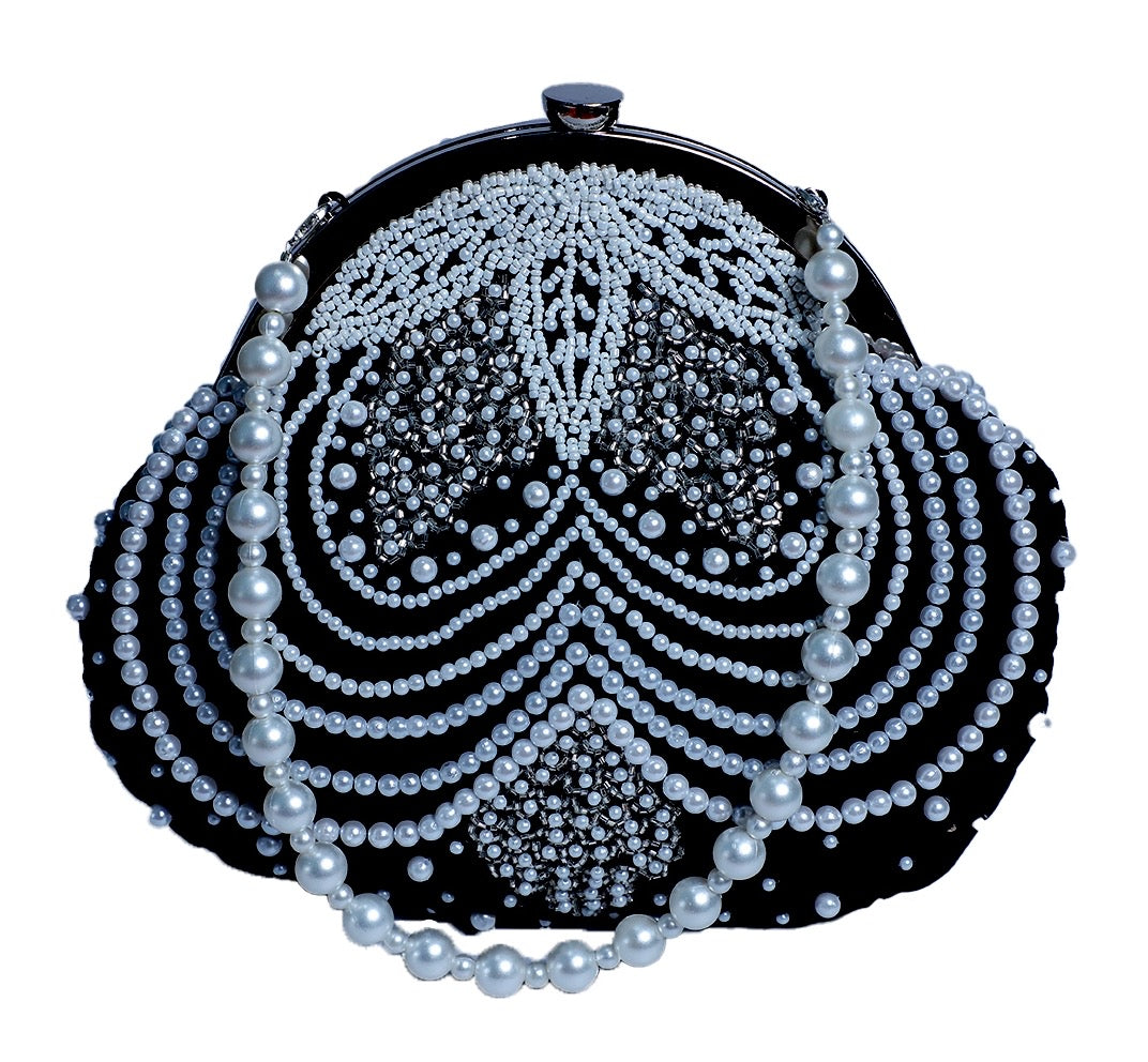 Ishik HAlf Framed Clutch Purse Handbags