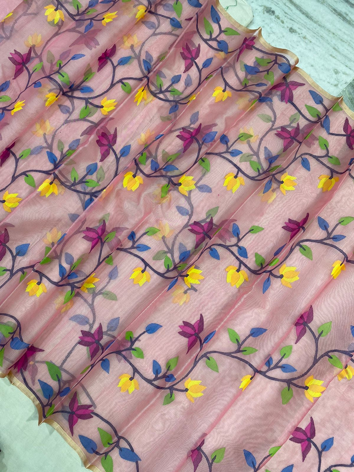 Narshi Muslim jamdani sarees