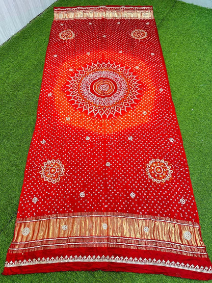 Indian dupatta gajji silk dupatta gottapatti dupatta