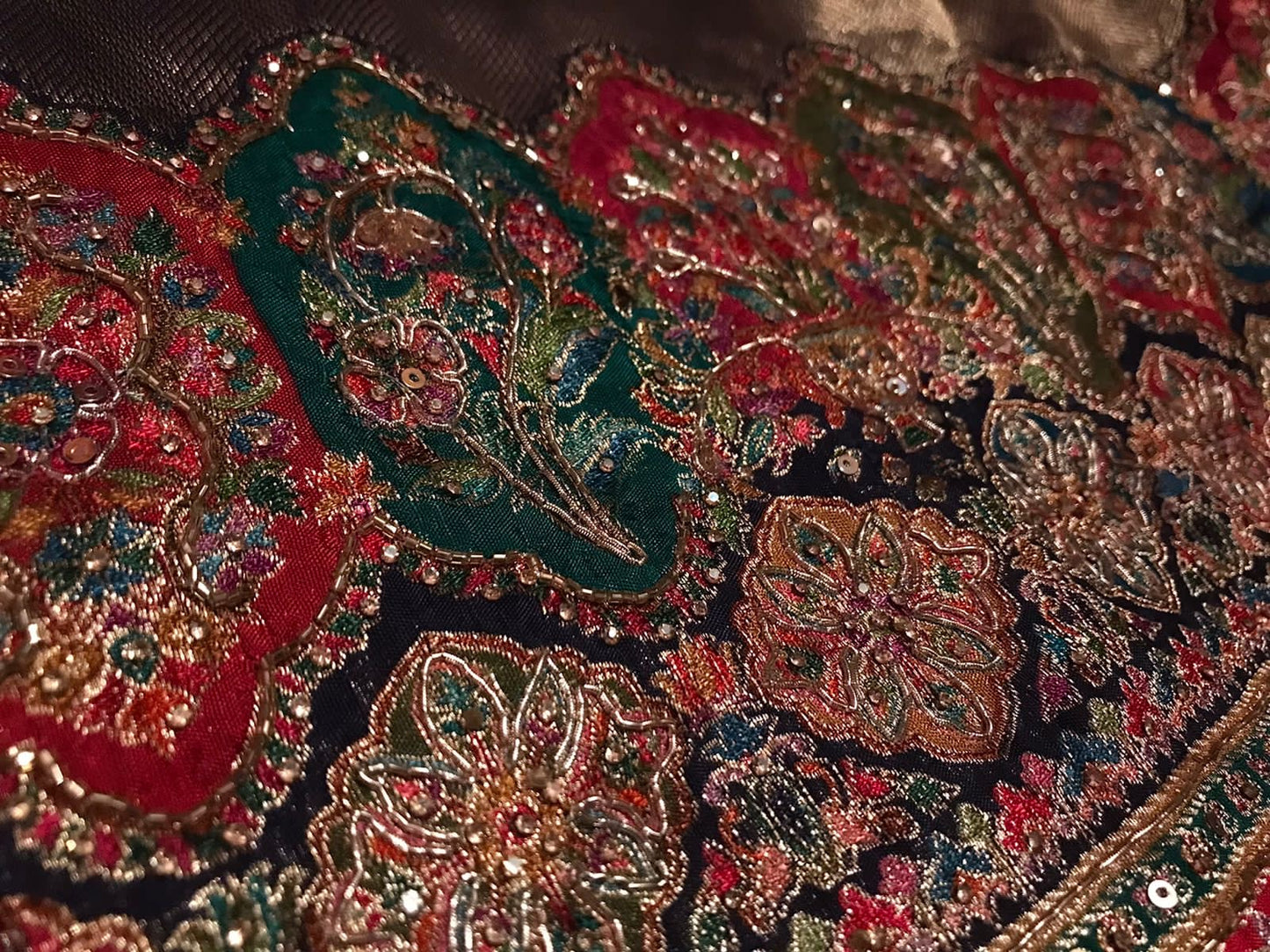 Kani silk saree Kashmiri heritage sarees Indian sari blouse