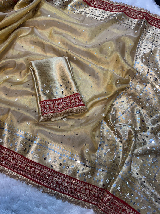 Karwachauth special saree Indian saree traditional sari blouse