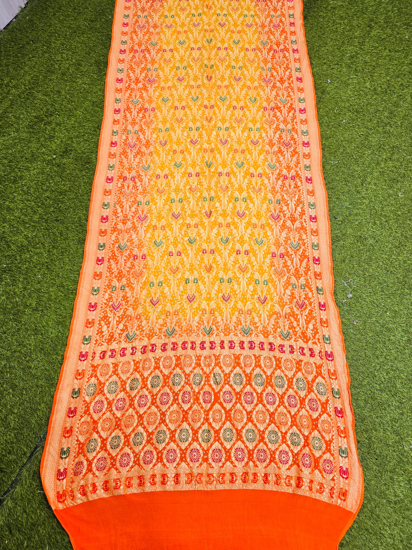 Banarsi Meenakari saree Indian traditional sarees blouse women sari