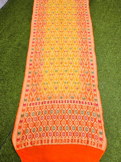 Banarsi Meenakari saree Indian traditional sarees blouse women sari