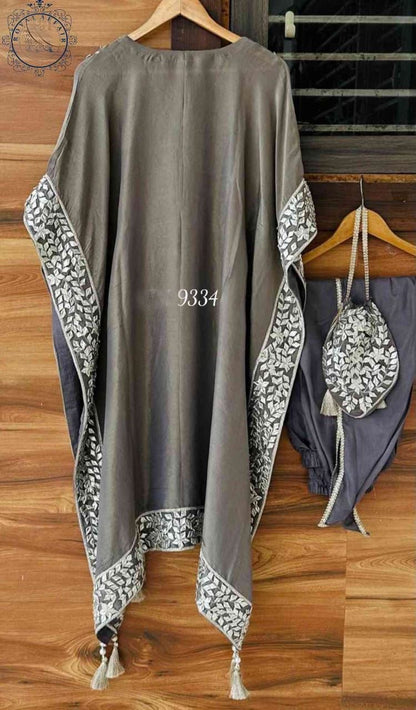 Anokhi kaftan set tissue kaftan set designer kaftan