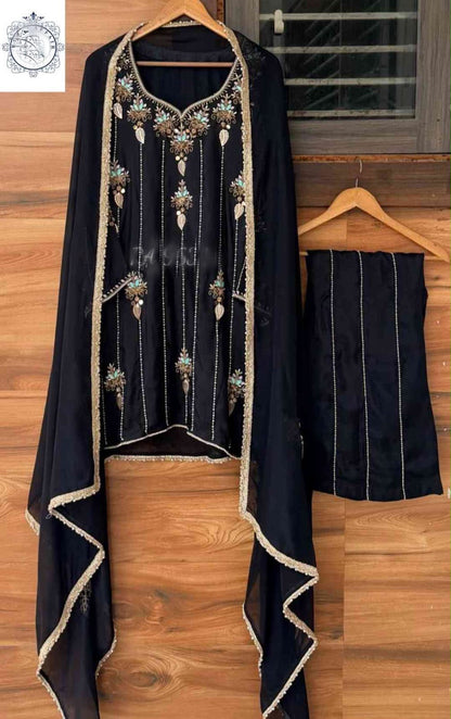 Russian silk stitched designer shirt dress