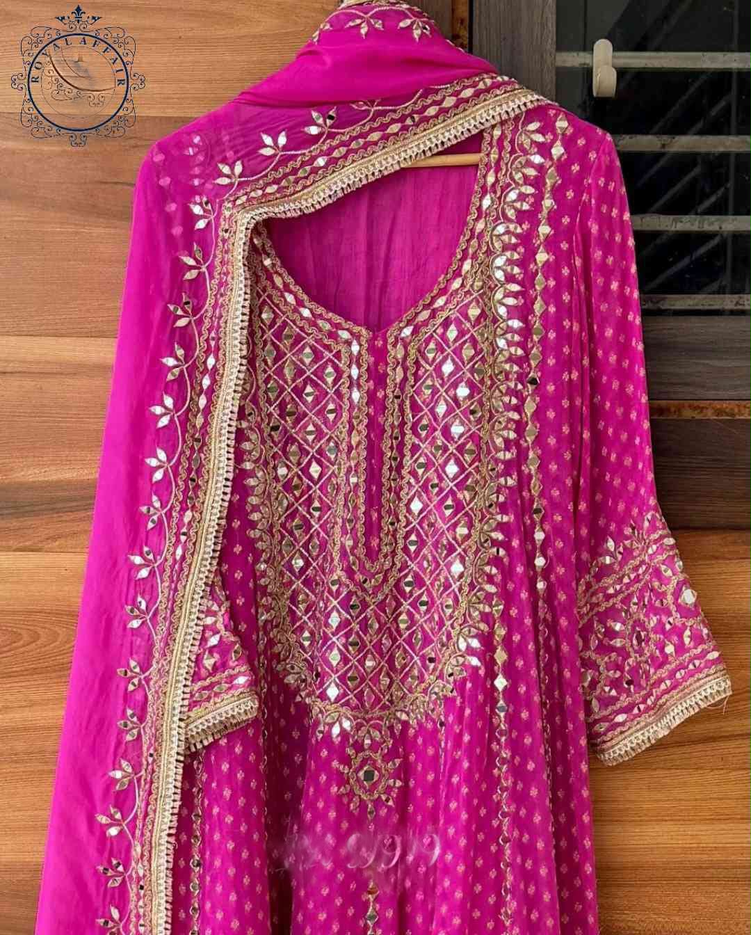 Bridesmaid designer dress Anarkali stitched dresses