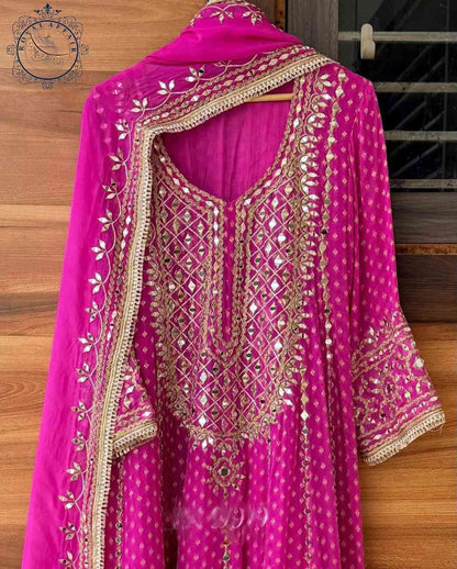 Bridesmaid designer dress Anarkali stitched dresses
