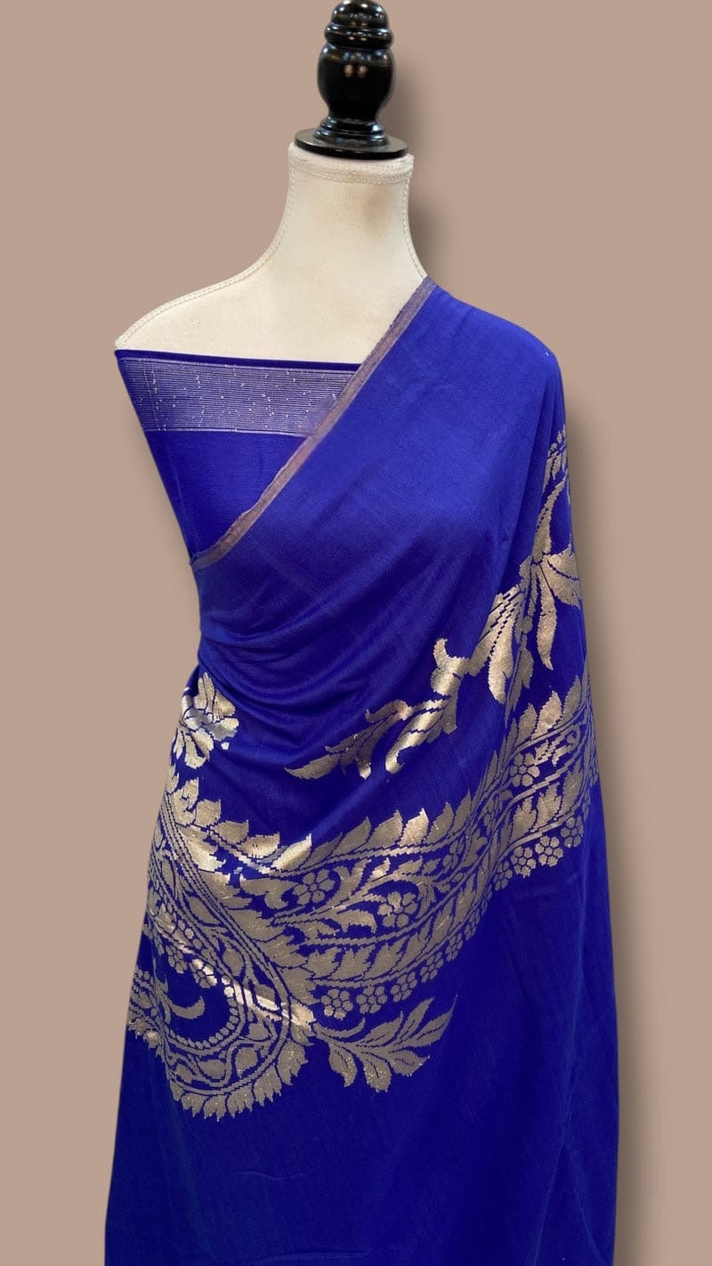 Banarsi munga silk saree women sarees blouse