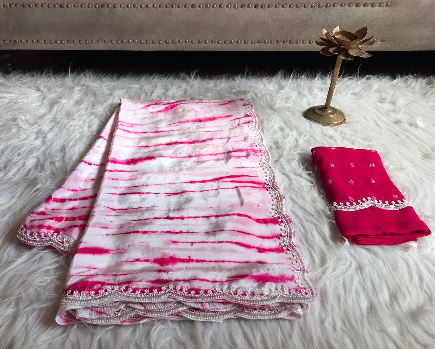 Shibori premium marble crepe silk sarees partywear sarees