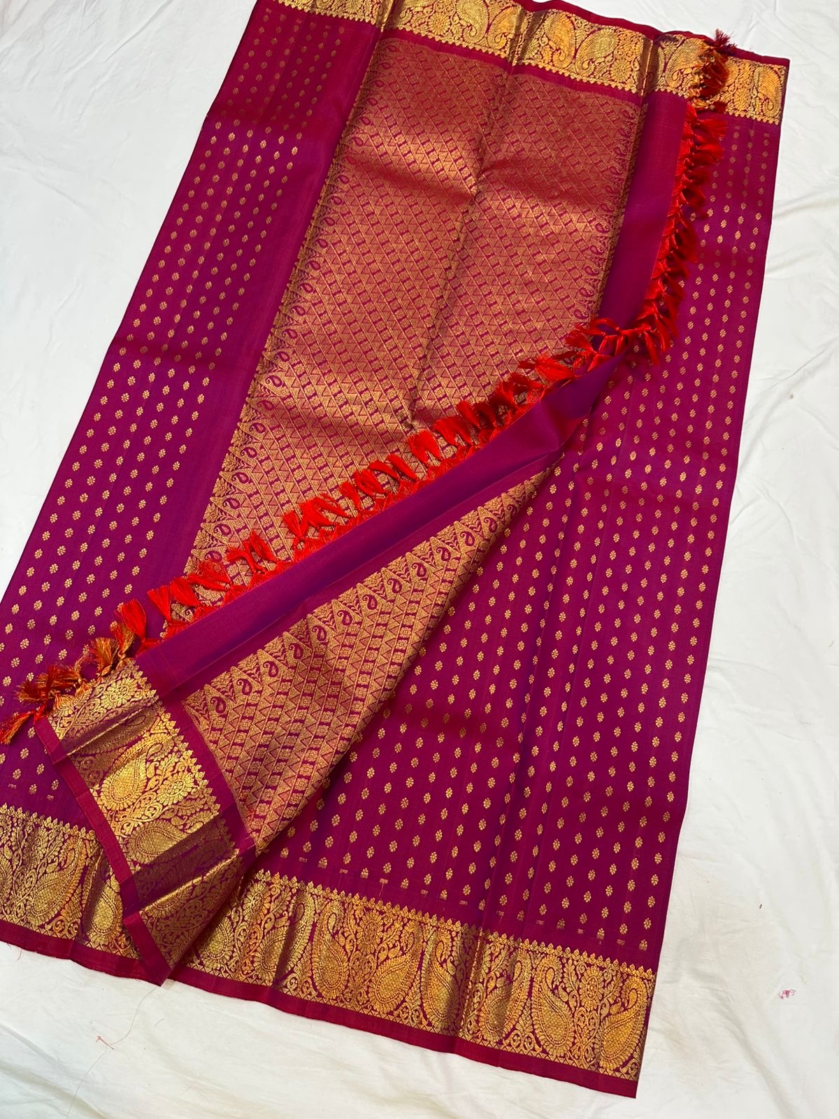 Kanjeevaram dupatta silk dupatta Indian dupatta