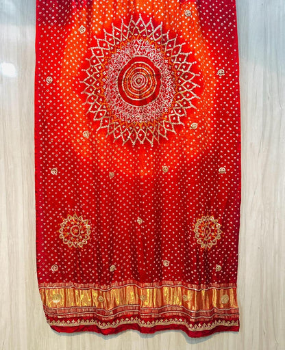 Indian dupatta gajji silk dupatta gottapatti dupatta