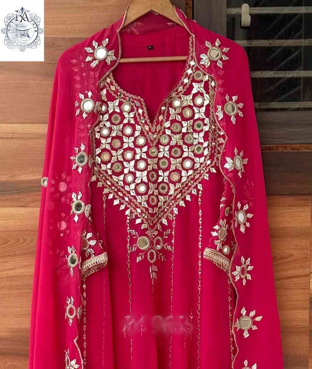 Anarkali dress gorgette stitched salwar suit Indian dresses