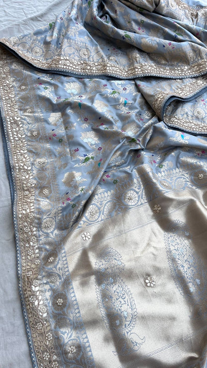 Kiara munga saree Banarasi sarees Indian sari