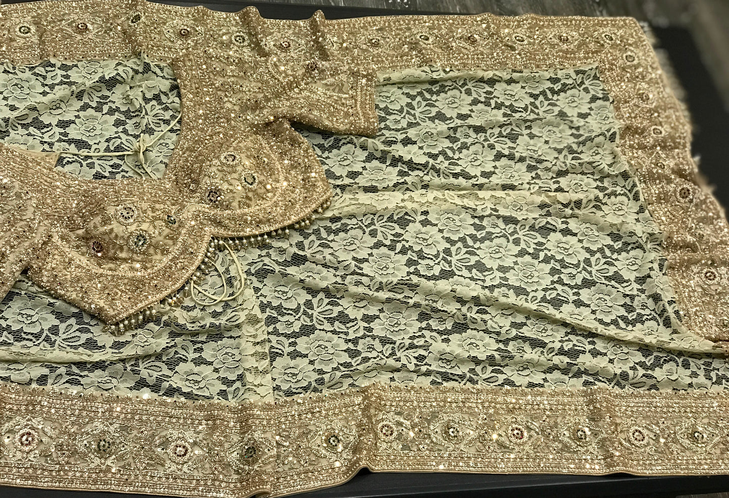 Lace saree wedding sari women sarees with readymade blouse