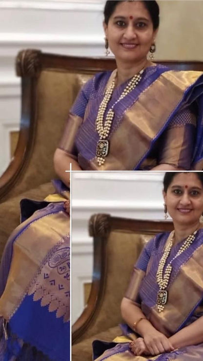Kiwari Meenakari Pearl long Necklace set Women Necklace