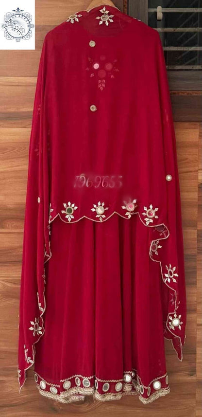 Anarkali dress gorgette stitched salwar suit Indian dresses