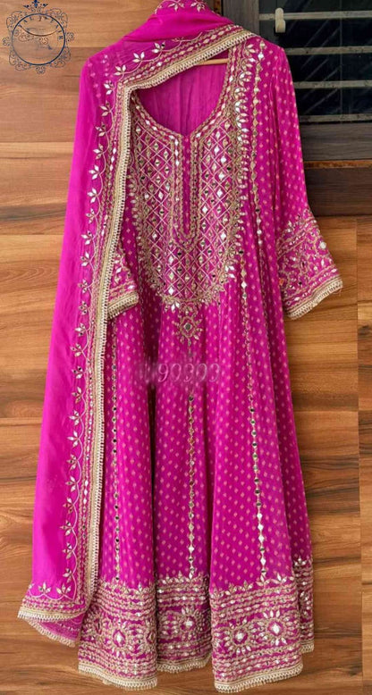Bridesmaid designer dress Anarkali stitched dresses