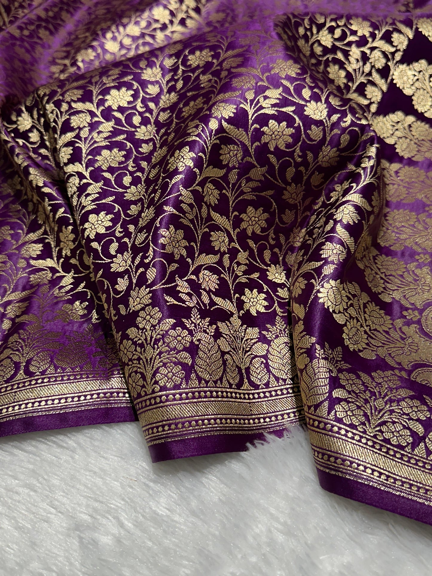Banarsi handmade saree mashru katan silk saree Indian sari blouse