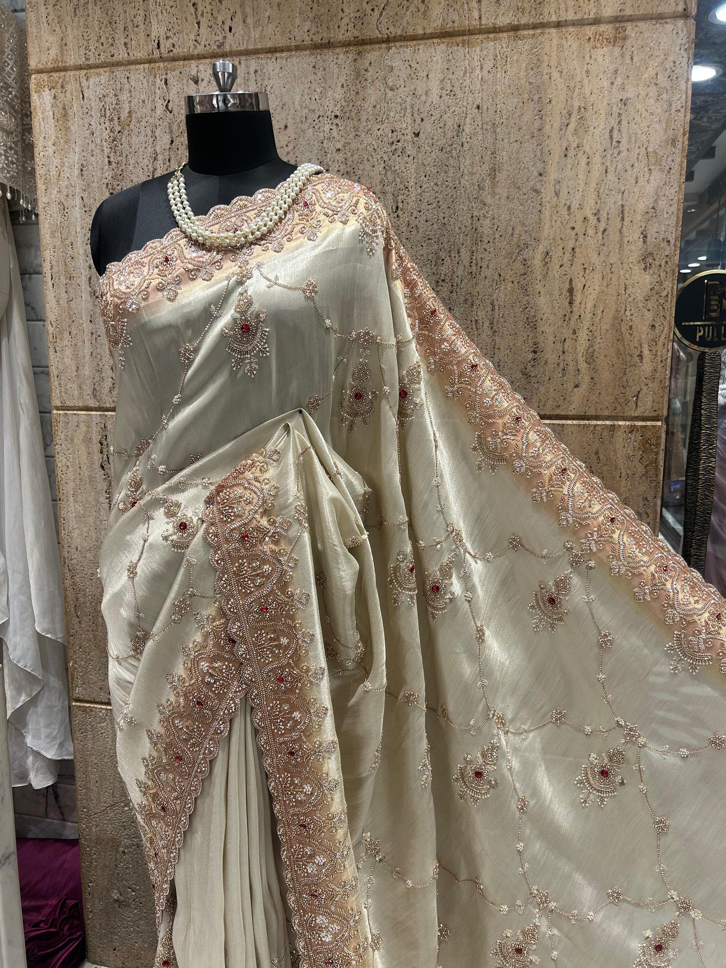 Silk Kanjeevaram saree handmade sari blouse Indian sarees