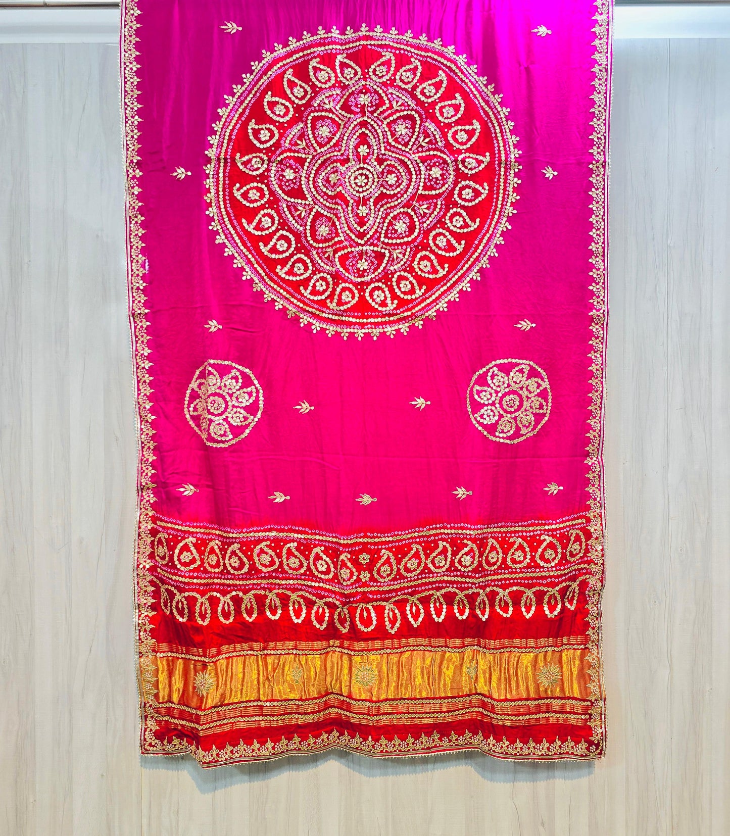 Pavika gajji silk dupatta elegant dupatta gottapatti dupatta
