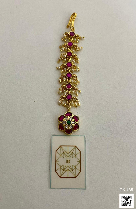 Pacchi Kundan tikka Indian tikka