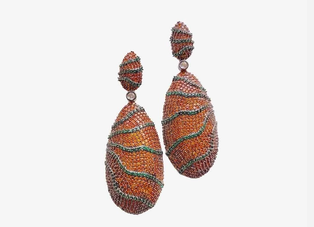 Cocktail earrings beautiful earrings lovely earrings jhumki