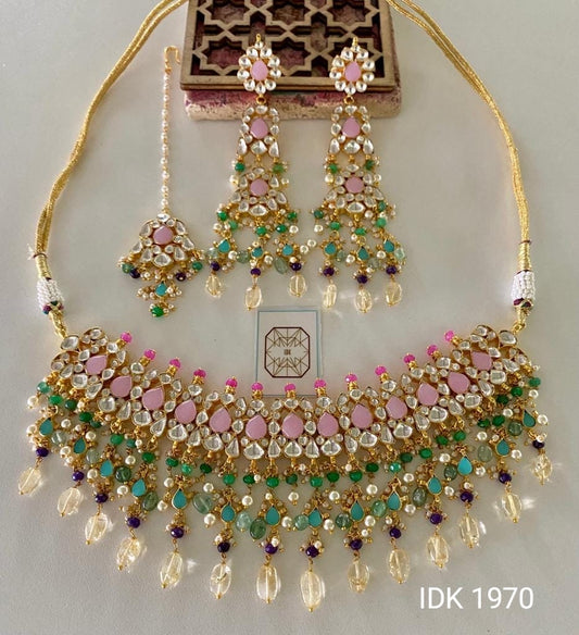 Kundan Necklace women Necklace set