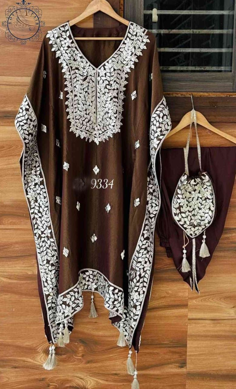 Anokhi kaftan set tissue kaftan set designer kaftan