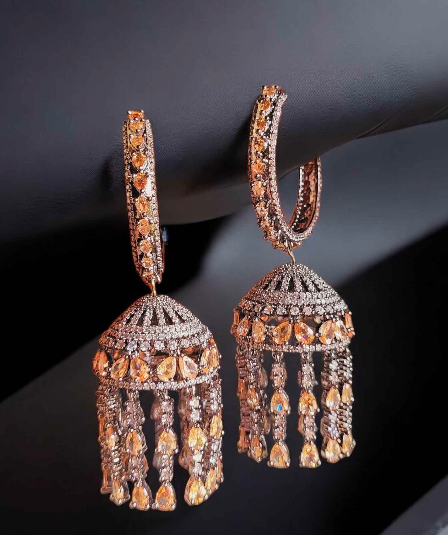 Lumia jhumki handmade jhumki cocktail jhumki