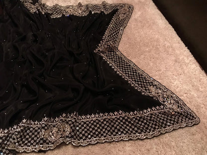 Lavisha Organza silk saree draping saree Beautiful sari blouse