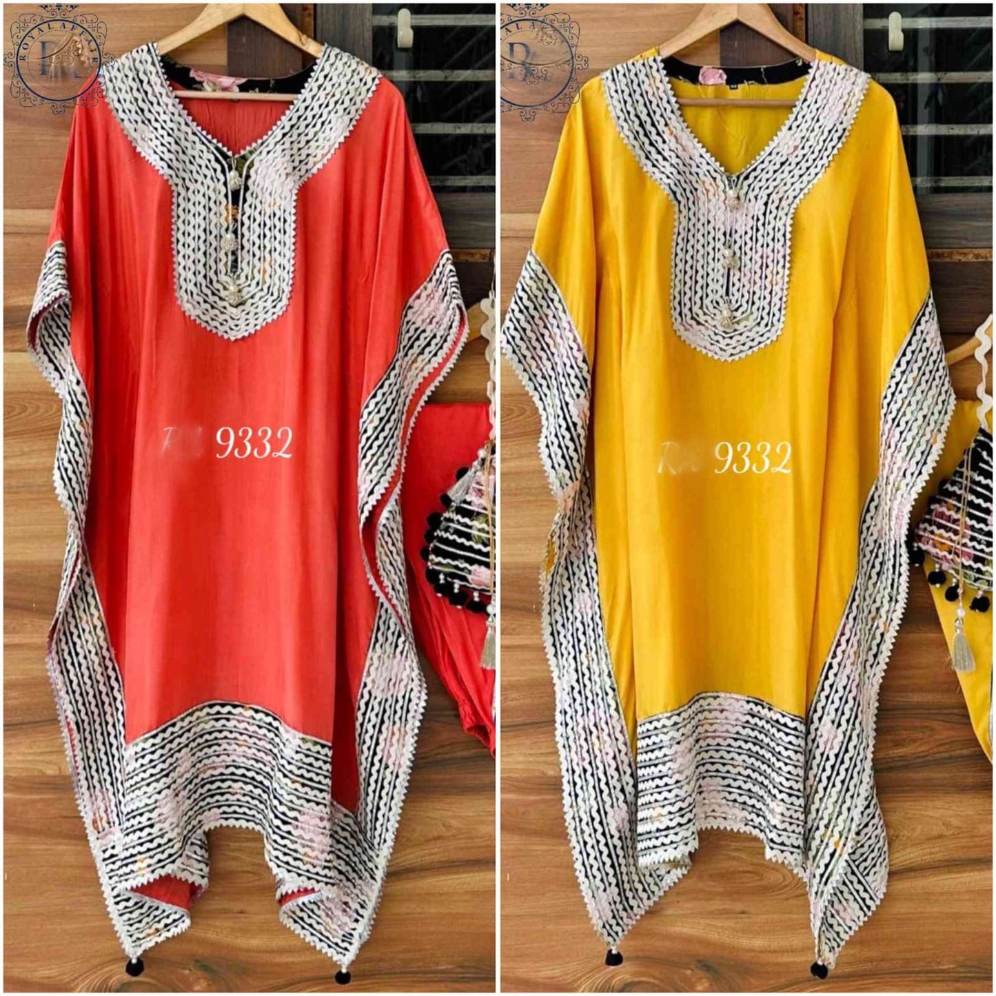 Designer inspired silk kaftan set beautiful kaftan dresses