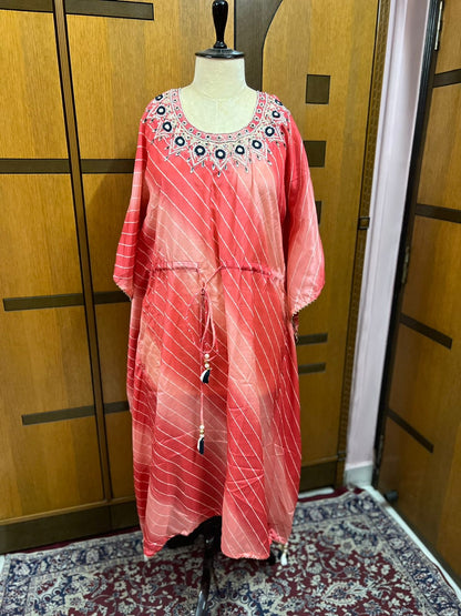 Anima partywear kaftan indian kaftan