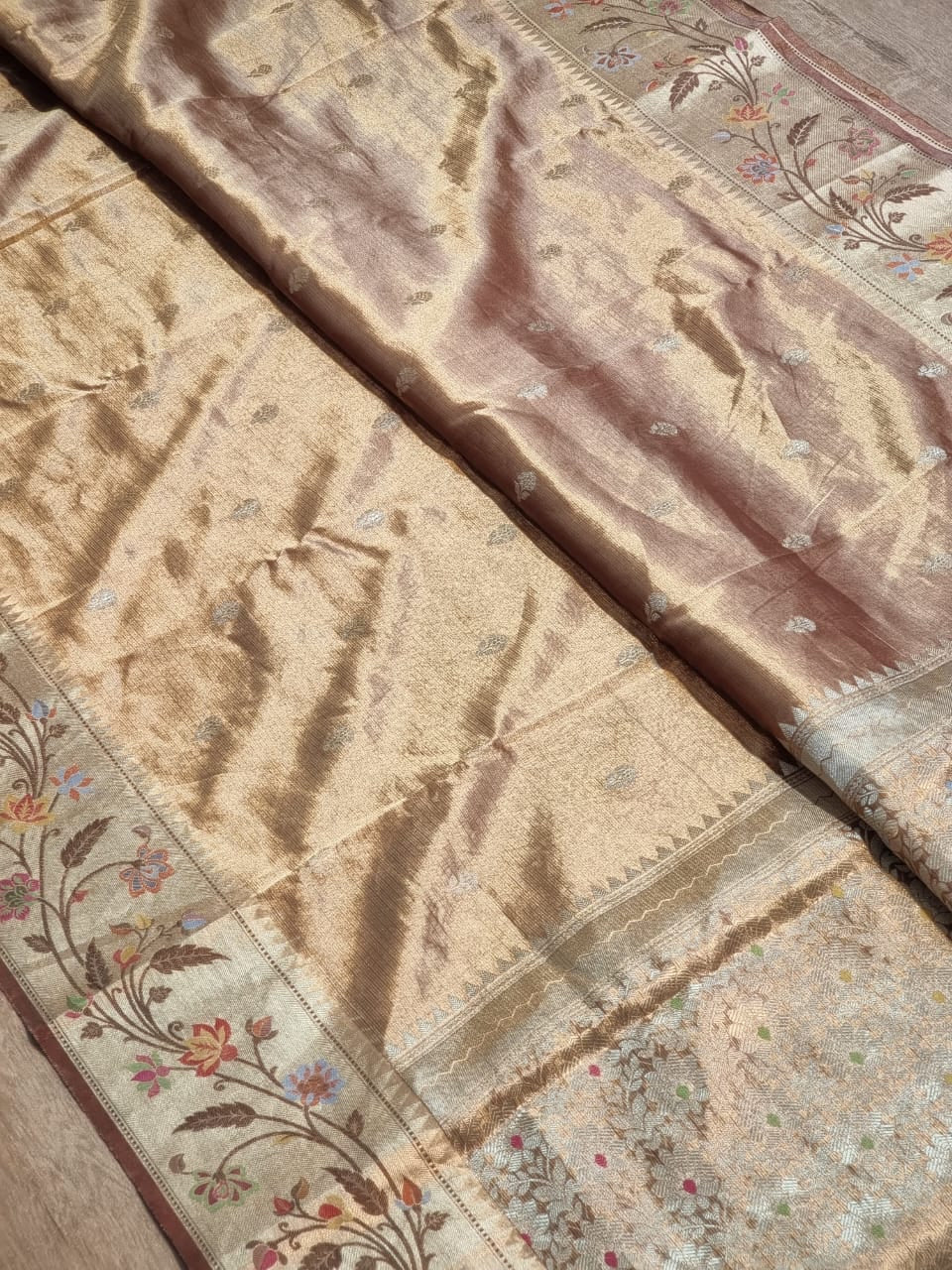 Lavita organza double tissue sarees