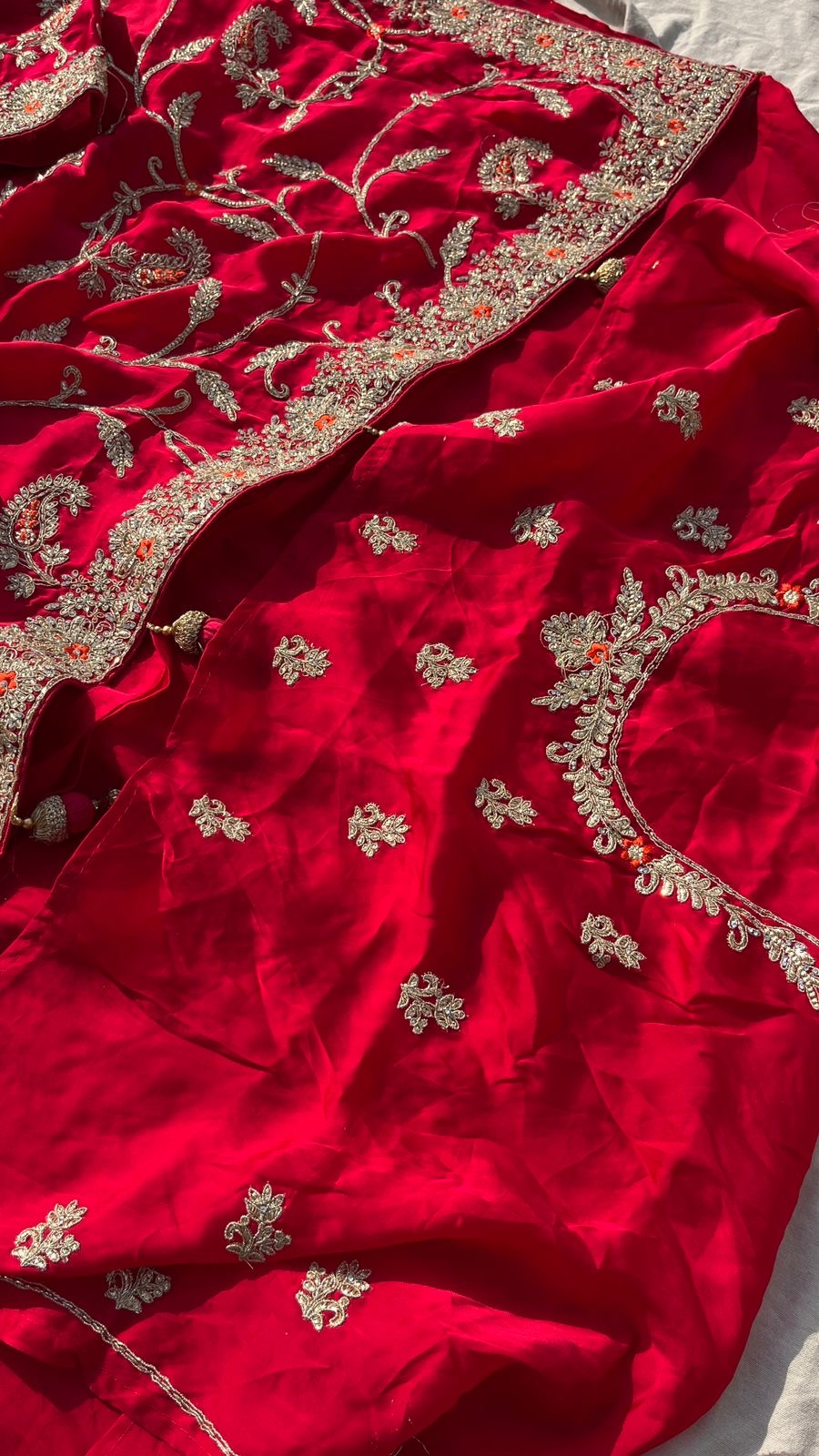 Wedding Gajji silk saree bridal saree